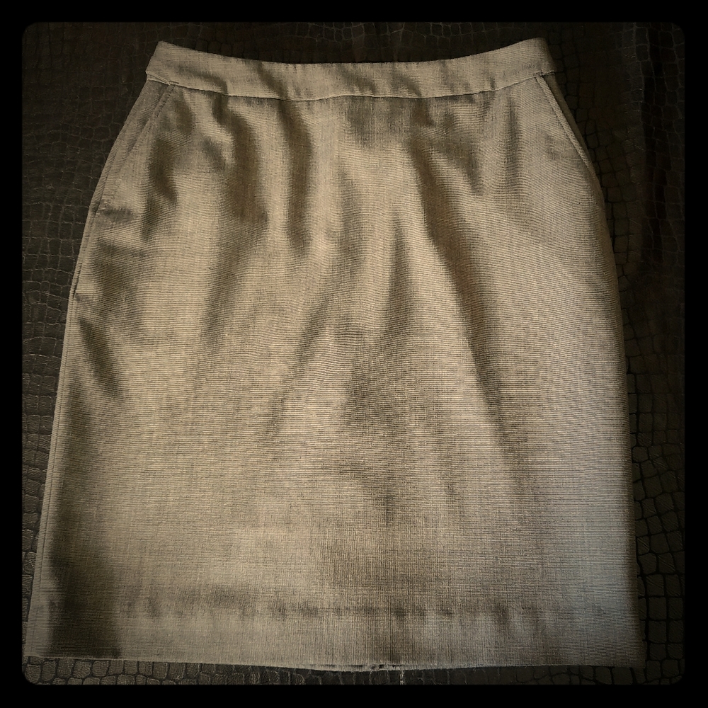 Gray Pencil Skirt NWOT